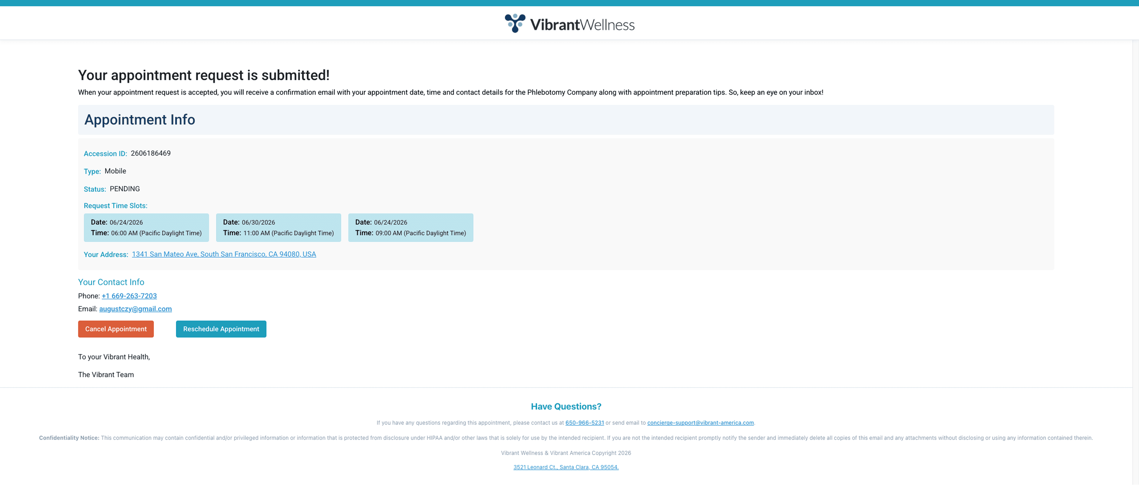 Appointment Management